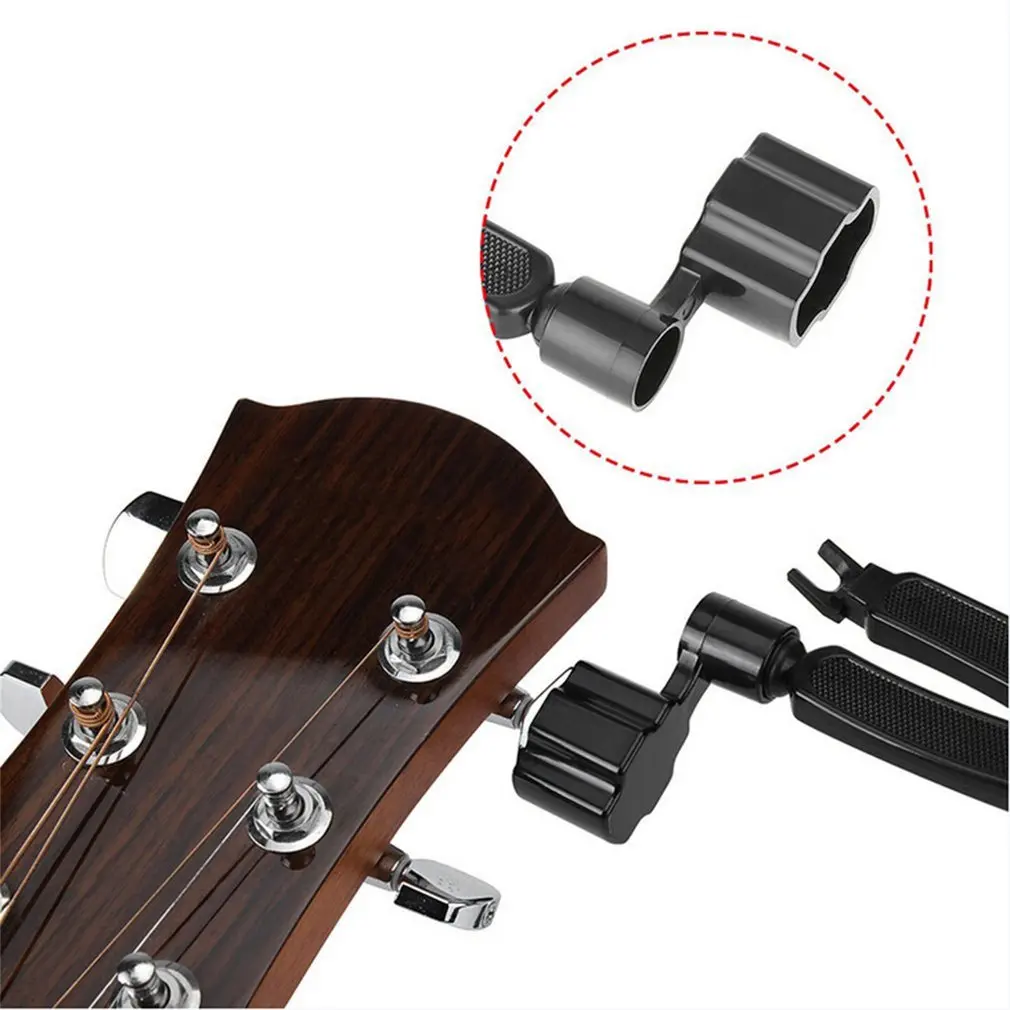 

Guitar Tuning Tool 3 In 1 Guitars String Cutter Pin Puller Guitar Winder String Clamp Remover Stringed Instrument Accessories