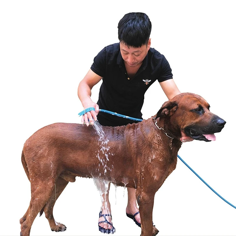 

Pet Bath Head Tool Comfortable Massager Shower Head Tool Cleaning Washing Sprayer Dog Brush Pet Bathing Supplies