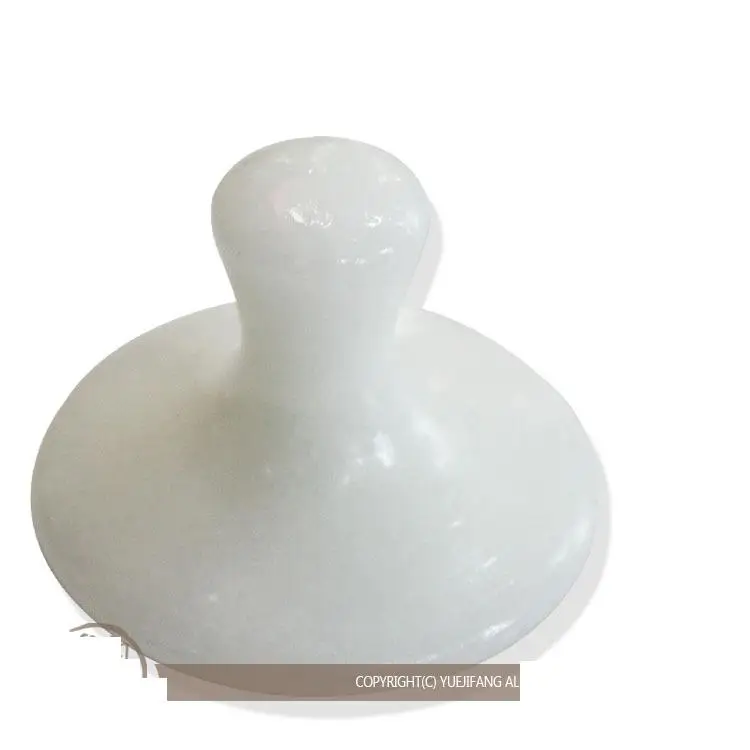 Натуральный нефритовый массажный камень | Камень для соскабливания грибов