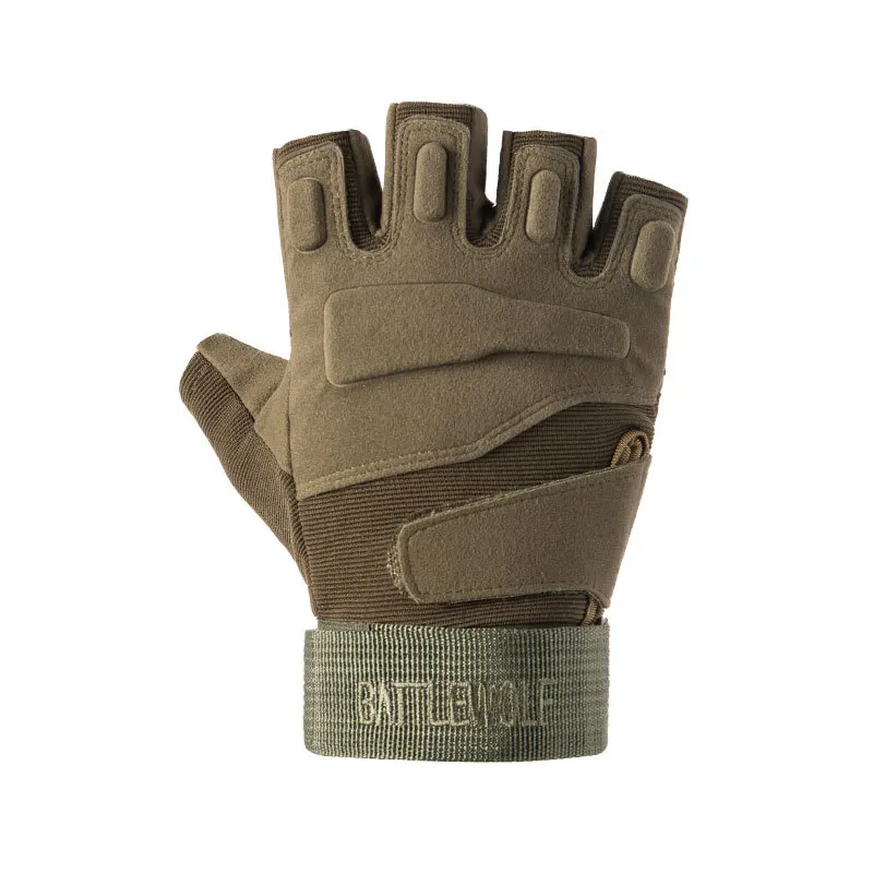 

2021 Half finger tactical gloves CS combat protection climbing army fans outdoor gloves black tactical gloves