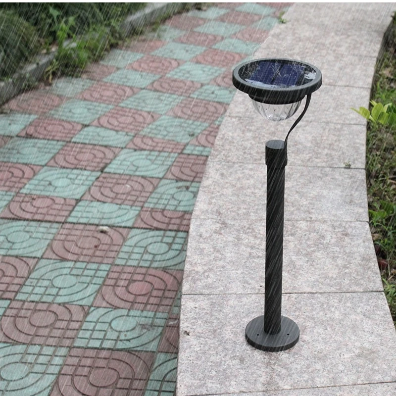 Светодиодный напольный фсветильник LukLoy на солнечной батарее уличный