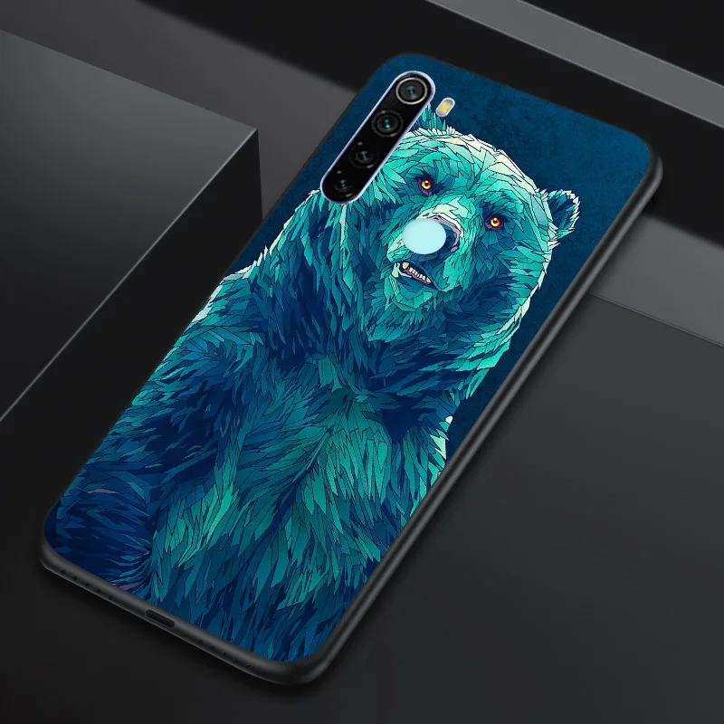 Чехол для телефона Xiaomi Redmi 6A 5A 7A 8A 9A 5 Plus Черный силиконовый чехол Note 9 PRO S 7 8 6 T Mi 10 Lite