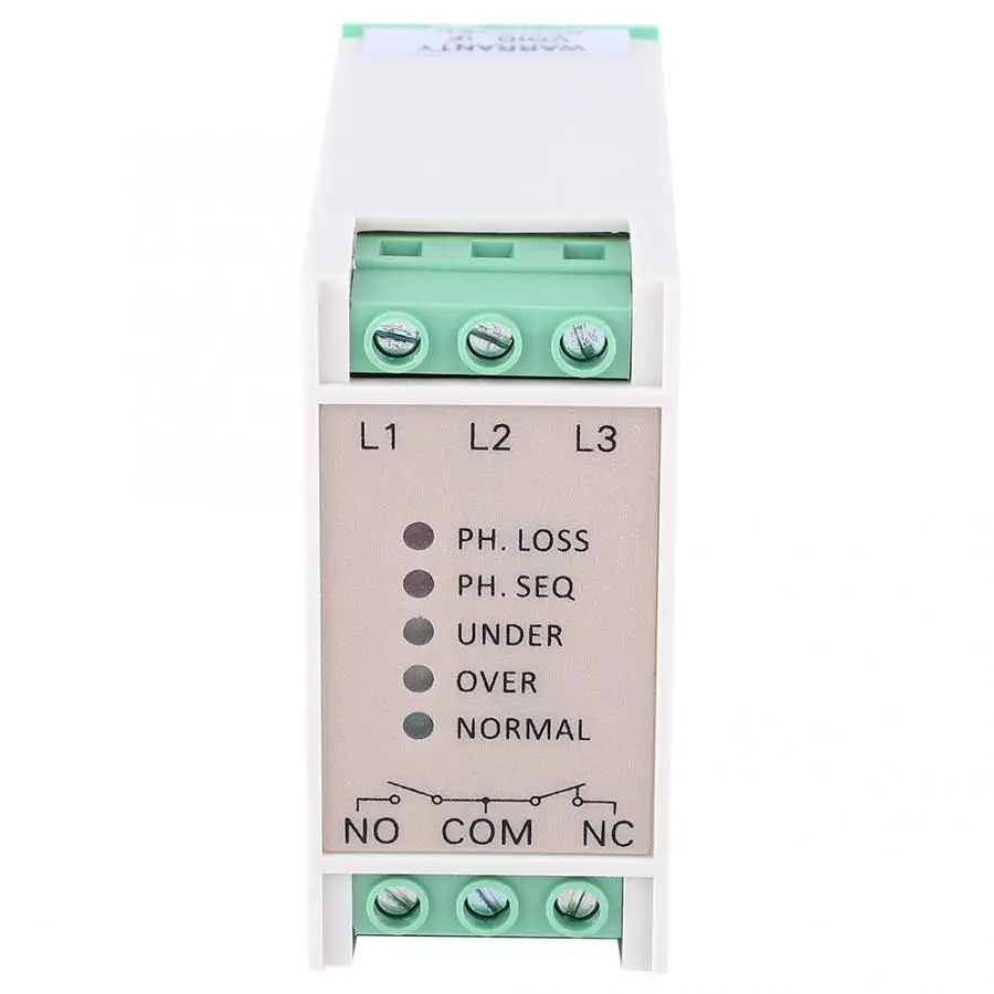 3-фазное реле питания монитора 380 В переменного тока защита цепи от сбоя и