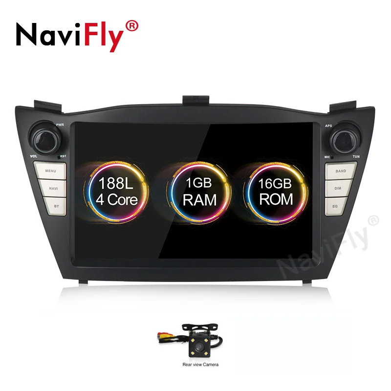 16G add camera NaviFly " Android 9 автомобильный мультимедийный плеер для hyundai IX35 TUCSON 2009 2010- Wifi RDS gps Navi 2+ 32G hd-навигатор для автомобиля BT - Цвет: 16G add camera