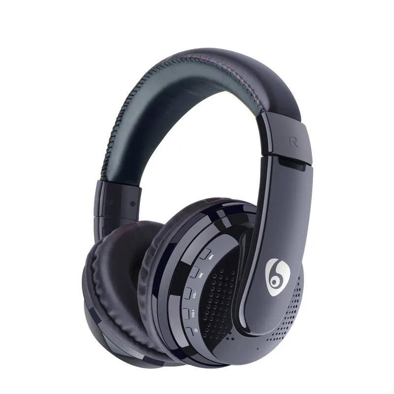 Over Ear Bass Stereo Bluetooth Headphone Wireless Headset Support Micro SD Card Radio Microphone | Электроника