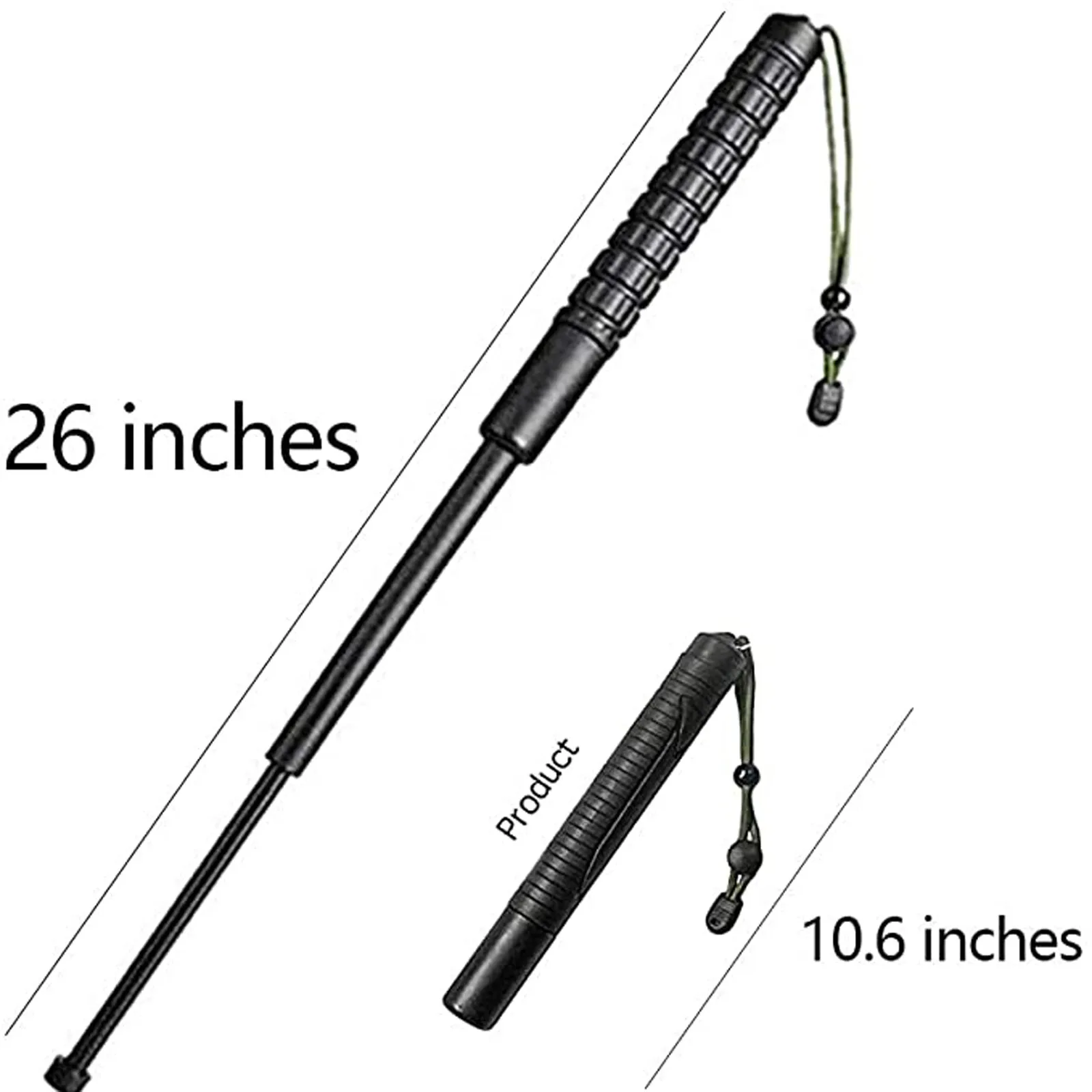 Горячая Распродажа Телескопический Пеший Туризм палки складной полюс 55 см дикий