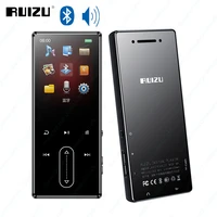 ruizu d22 mp3 player bluetooth 8gb portable audio music player walkman with built in speaker fm radio recording e book pedometer