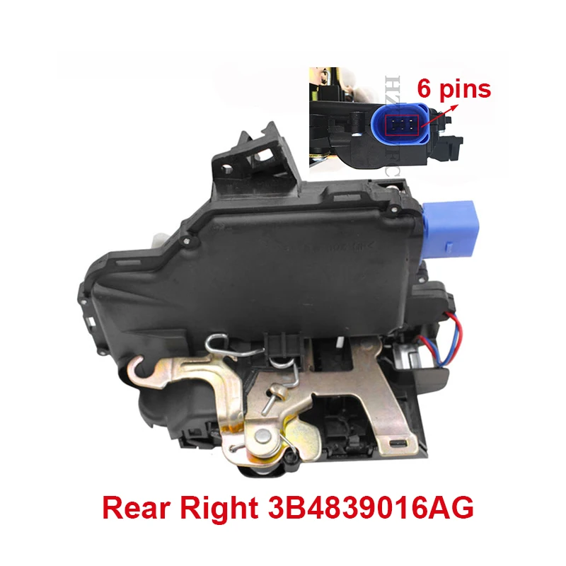 Привод дверного замка передний задний левый правый для VW POLO SKODA PASSAT Superb FABIA