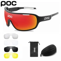 5 lens poc do blade mtb polarized cycling sunglasses men women outdoor sports glasses road bike eyewear bicycle uv400 goggles