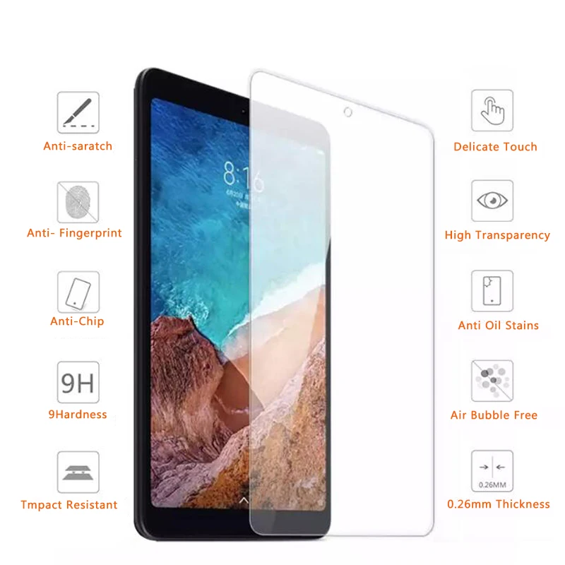 2 шт. Защита экрана для Xiaomi Pad 7 9 1 3 Tablet закаленное стекло Mipad Mi 4 8 0 Plus 10 защитная