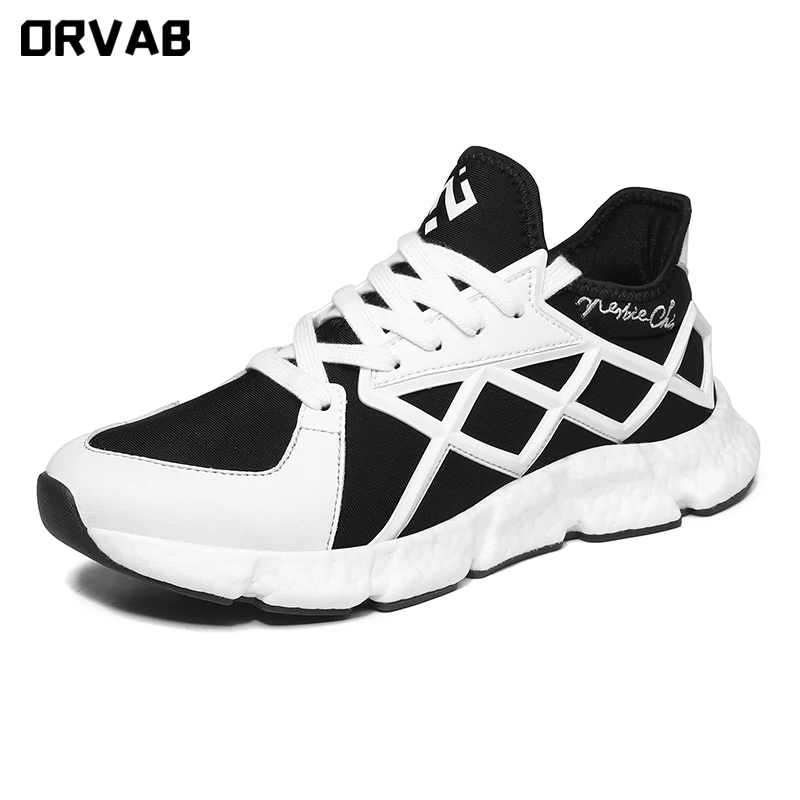 

Кроссовки мужские легкие дышащие, повседневная обувь, черные, 2021