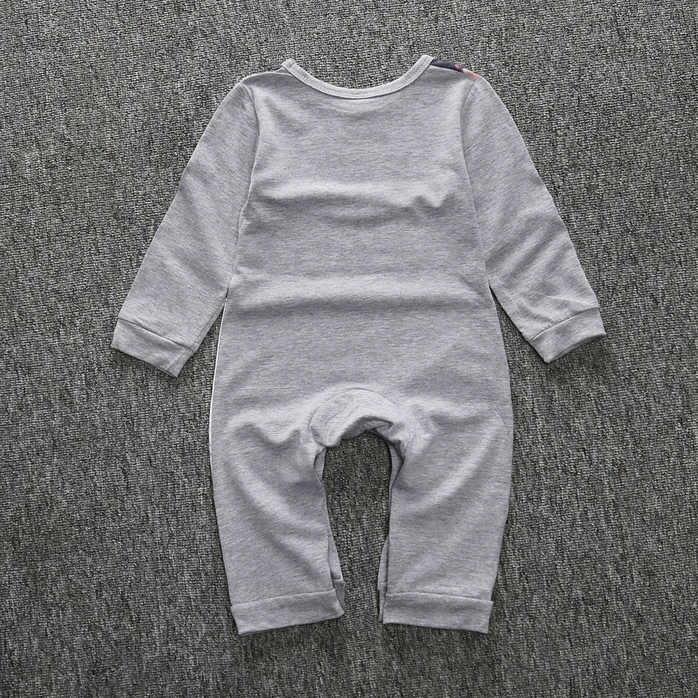 Милые детские комбинезоны для малышей с изображением тигра Сезон весна осень