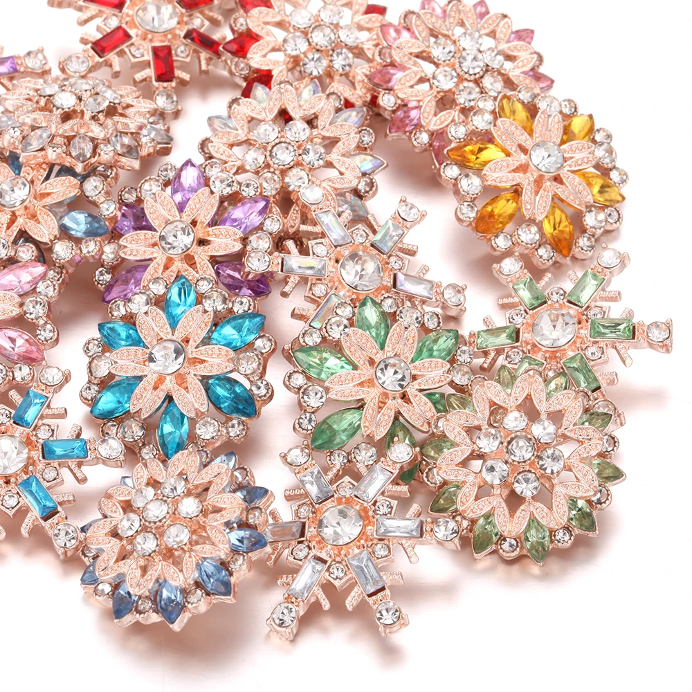 10 шт./лот оптовая продажа 18 мм оснастки ювелирные изделия Смешанные кристалл