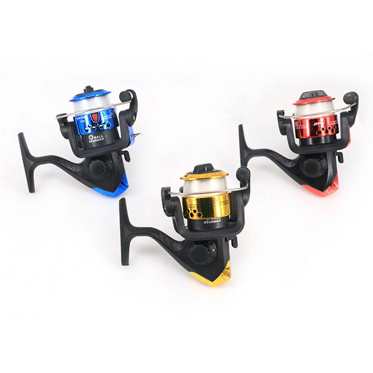 

Mini Spinning Reel Fishing Reels High-strength Nylon Left/Right Interchange 5.2:1 Fly Saltwater Spinner Fishing Reel Line Combo