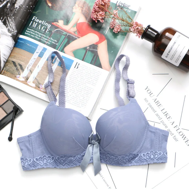 Спортивный бюстгальтер для девочек подростков чистый хлопок беспроводной с