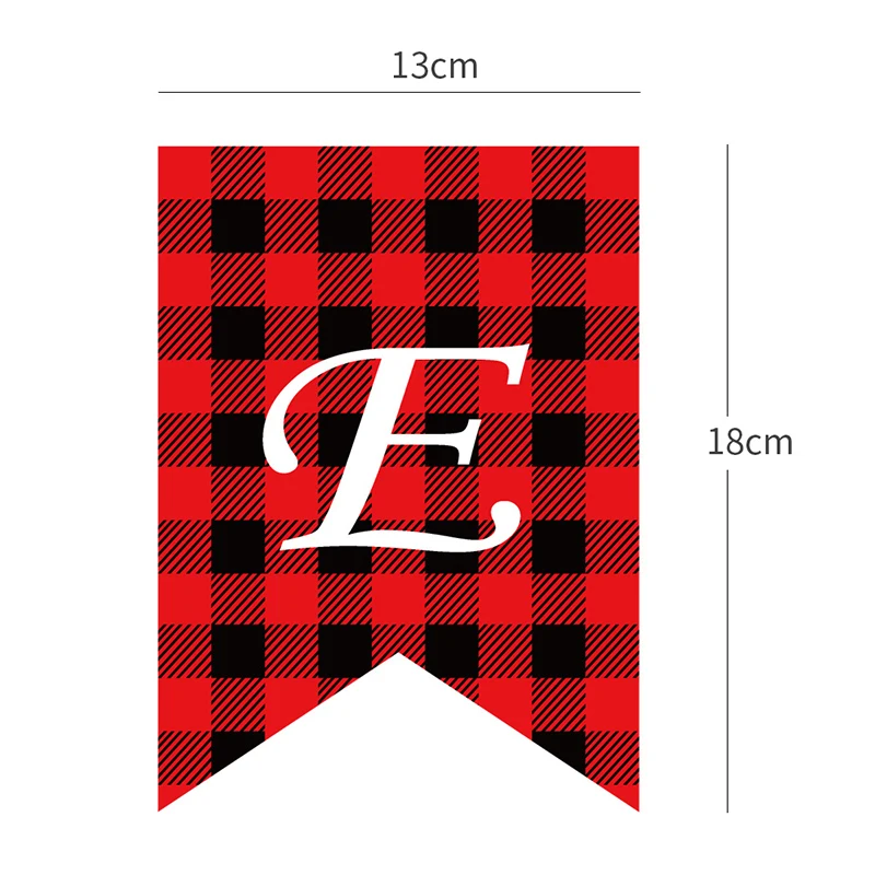 

Merry Christmas Banner Christmas Decoration For Home Christmas Red Chess Banner Shopping Mall Bar Window Decorations Props