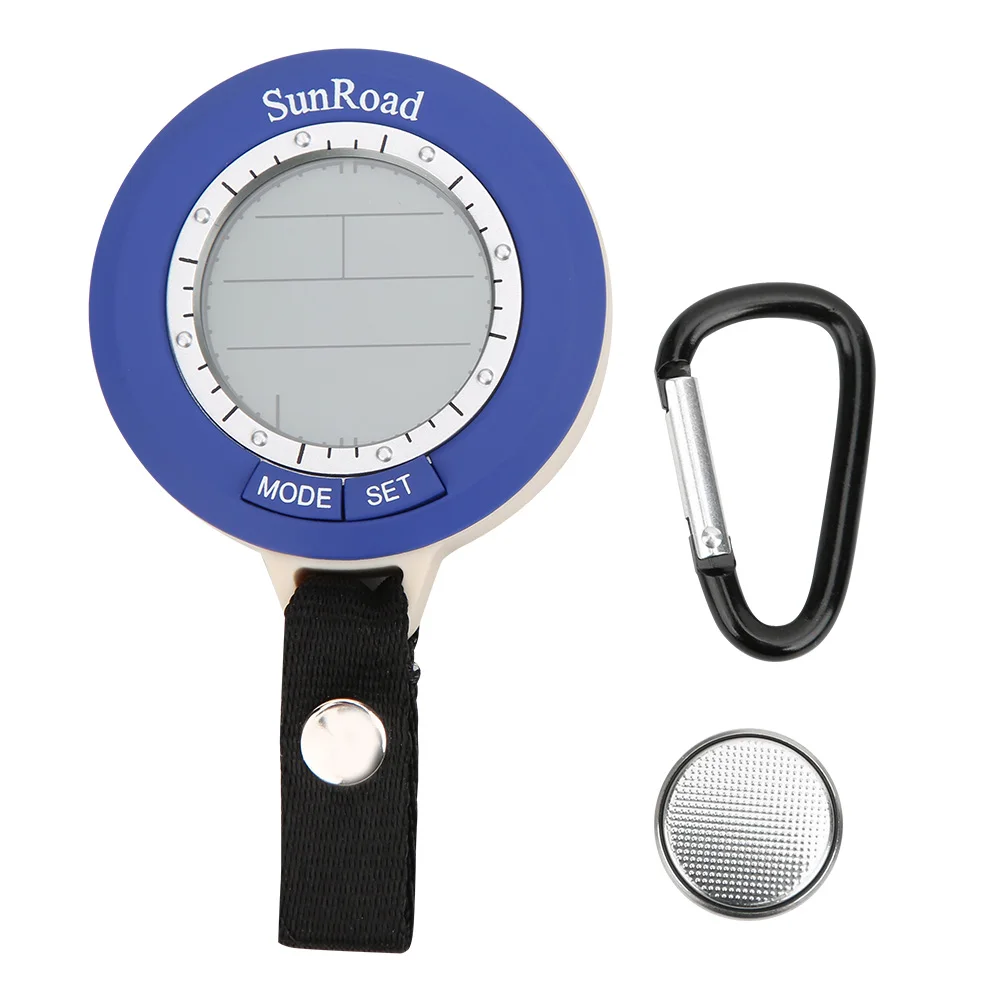 

SR204 ABS Lightweight Outdoor Fishing Air Pressure Barometer Multifunction Temperature Height Gauge Altitude Meter