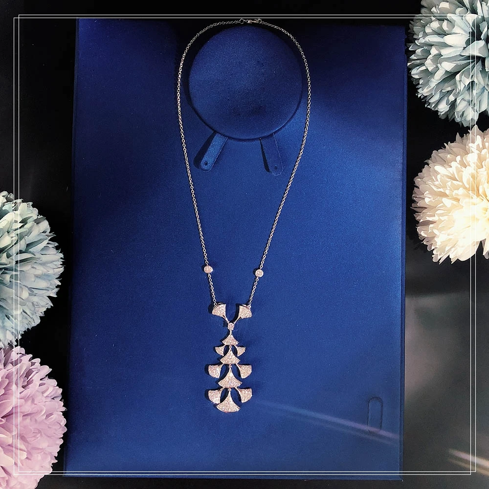 2021 модное Трендовое простое атмосферное женское ожерелье для танвечерние