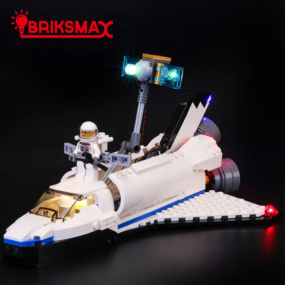 Комплект для светодиодсветильник Ки BriksMax 31066 Creator Space Shutter Explorer (модель в комплект