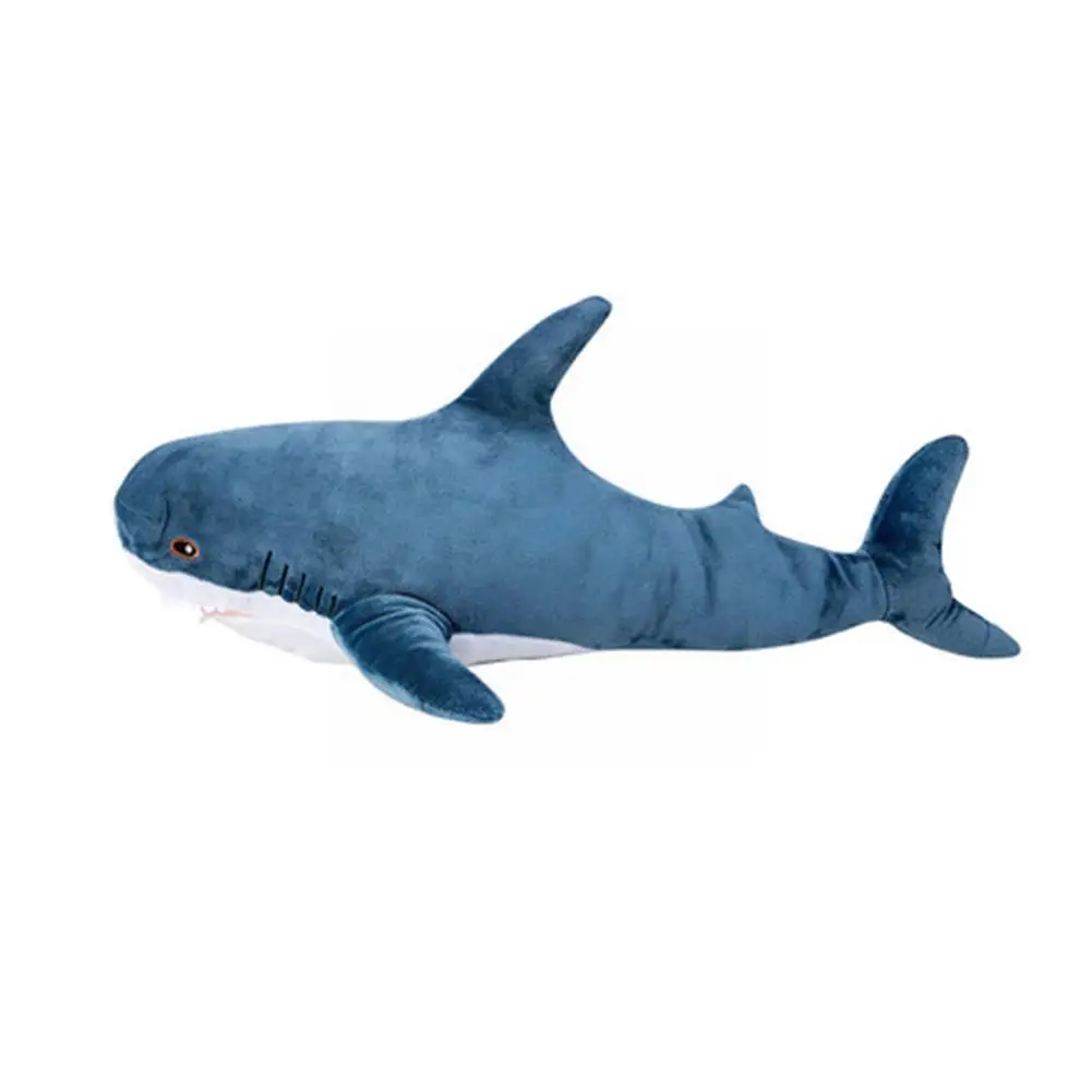 Игрушка плюшевая гигантская Акула, мягкая Набивная игрушка, игрушечное животное на день рождения, подарок, подушка для детей, подушка для чт...