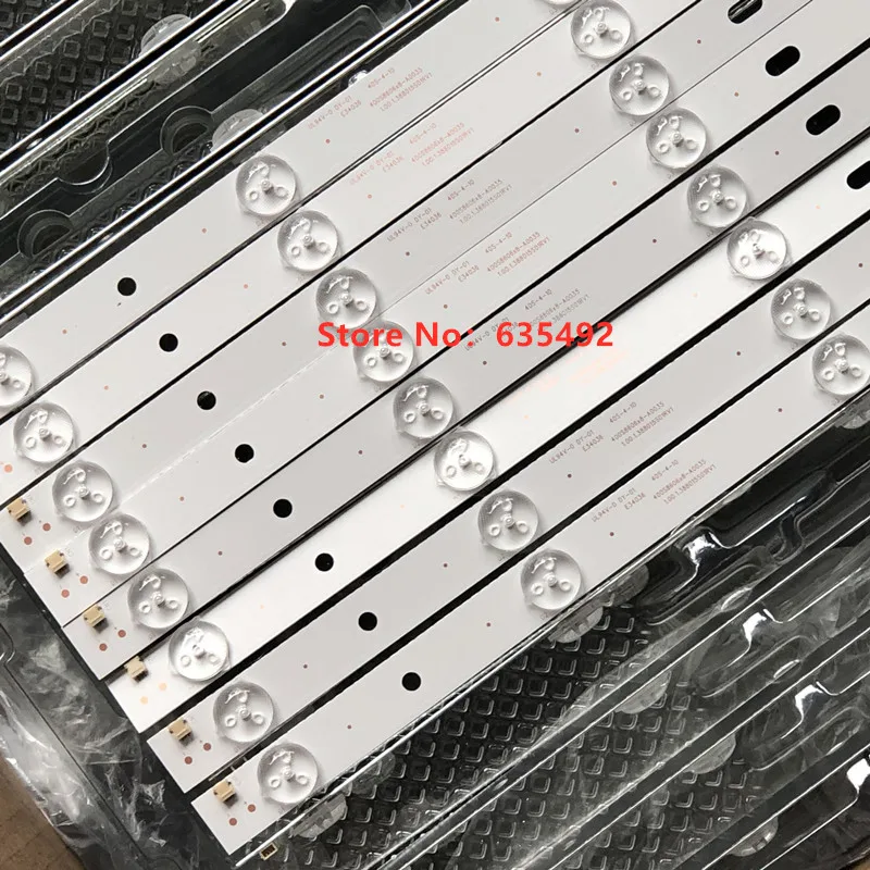 60 шт. новинка 100% Philco 40-дюймовая светодиодная подсветка телевизора 400S8606X8-A0035 E34036