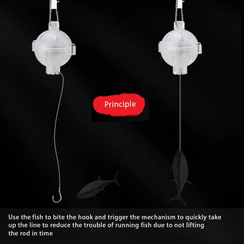 

Portable Automatic Fishing Hook Buoy Fishing Accessories Automatic Fishing Hook Lazy Fishing Tackles11