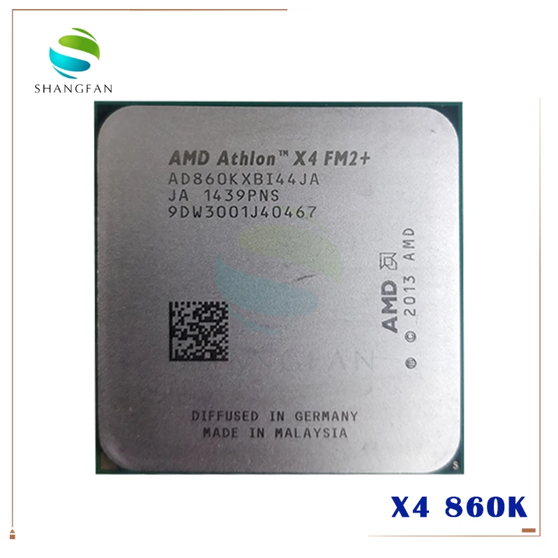 AMD Athlon X4 860K 860 3 7 ГГц 95 Вт четырехъядерный процессор Процессор AD860KXBI44JA гнездо FM2
