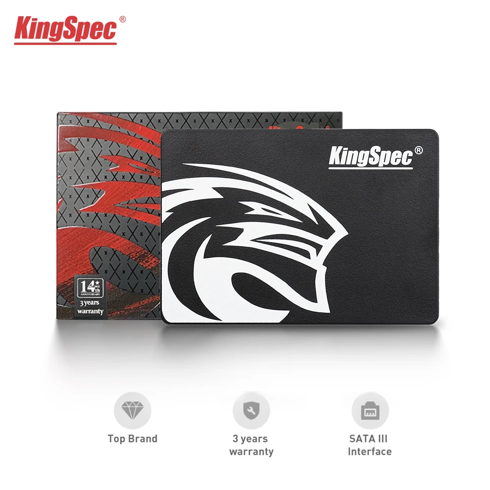 KingSpec SSD накопитель HDD 2 5 жесткий диск 120 ГБ 240 ТБ 512 128 256 SATA 3 Внутренний для ноутбука