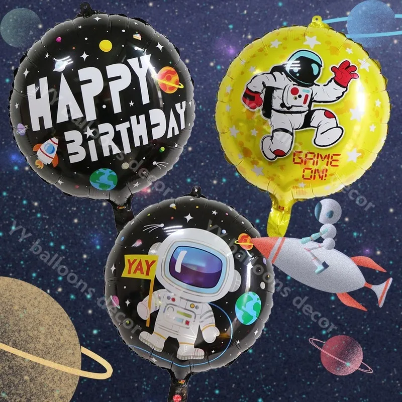 Космическая вечеринка астронавт ракета корабль фольги s Galaxy/Солнечная система