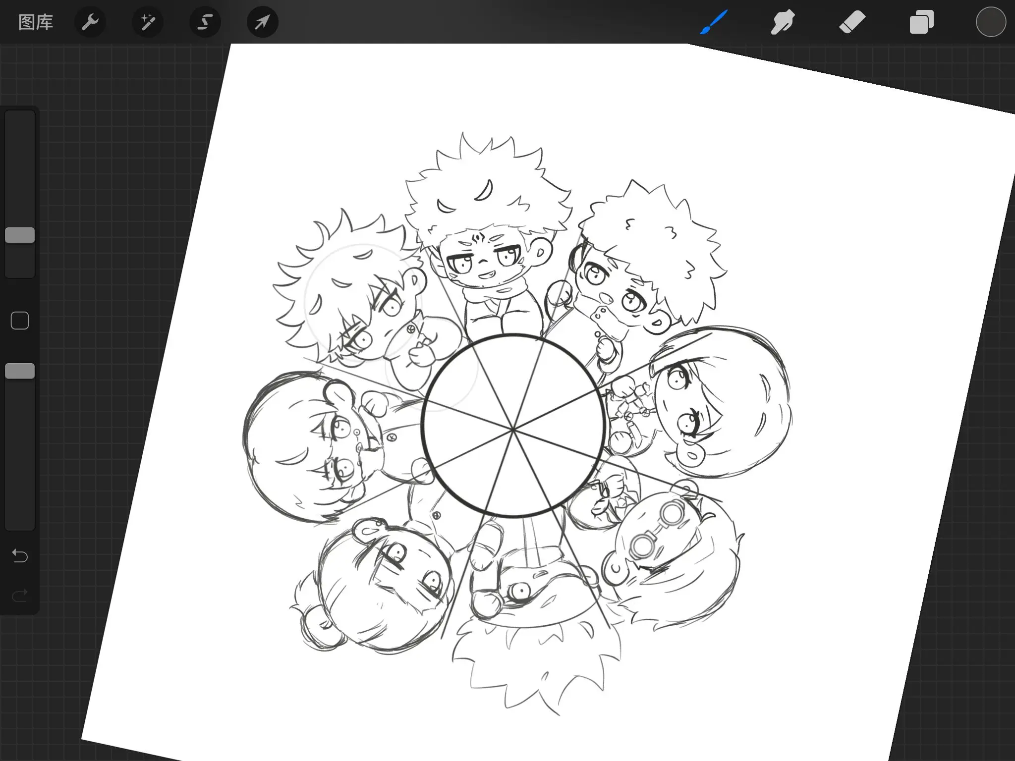 

Anime Jujutsu Kaisen Fushiguro Megumi Rotating Badge Button Brooch Pins Cosplay Medal Collection Cartoon Badge Decor Gifts