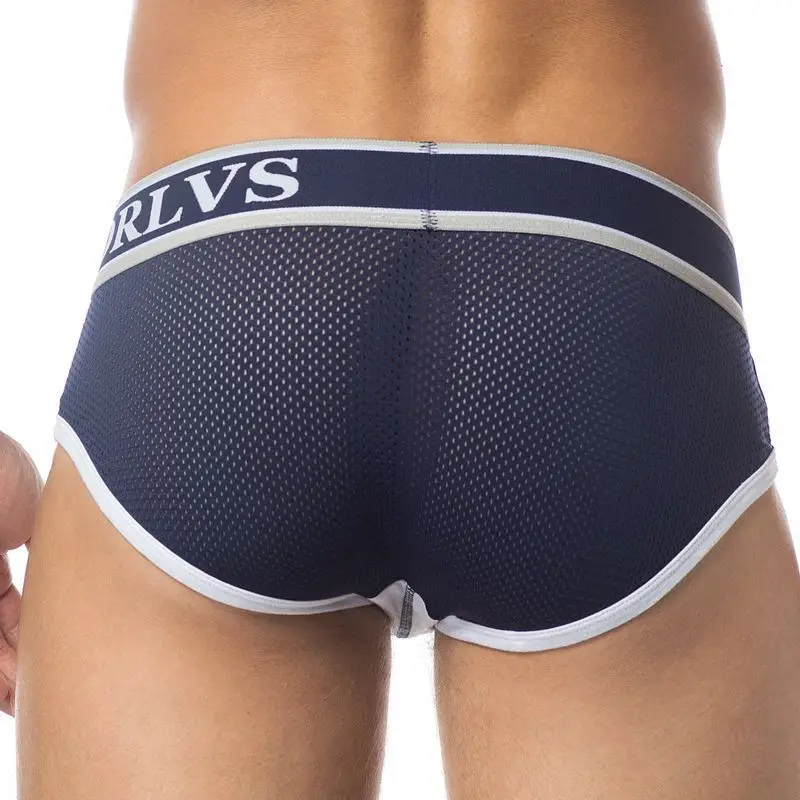 Фирменное мужское Сетчатое сексуальное нижнее белье бандаж мужские танга для
