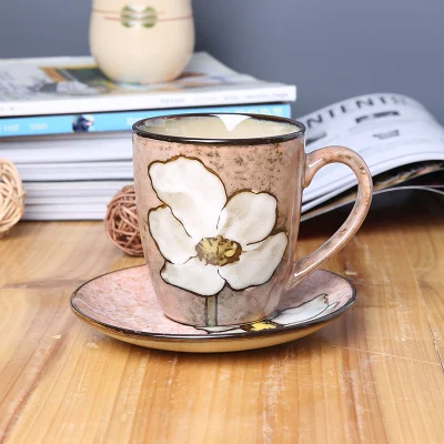 Корейская простая керамическая кофейная чашка японская керамика чайная