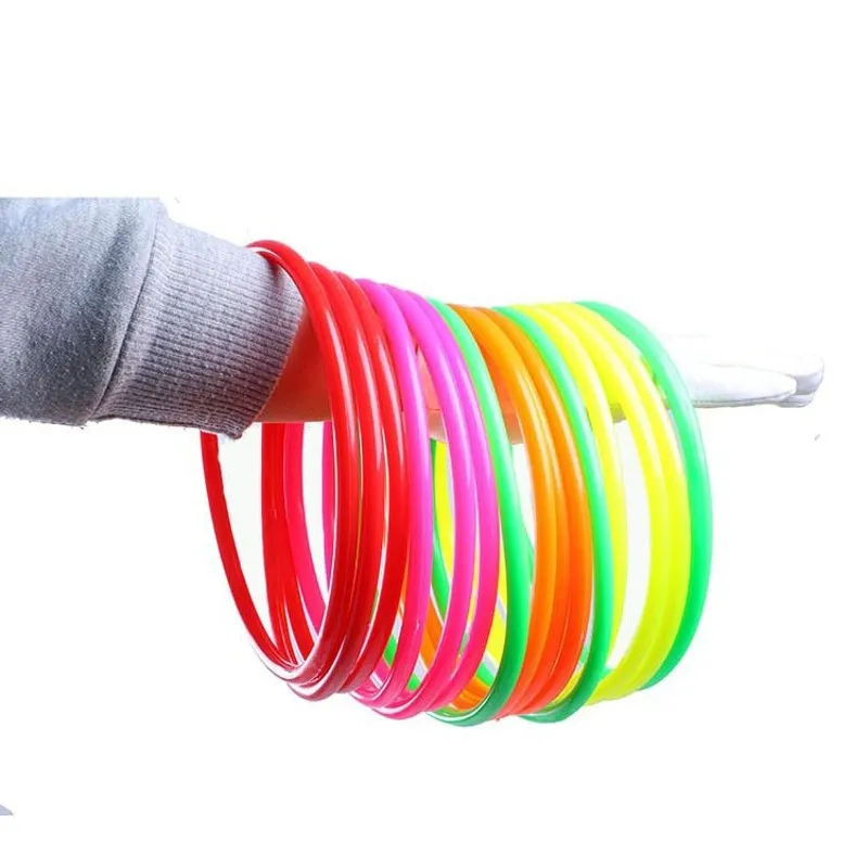 

plastic hoopla rings throwing net sports net Sport Toy 10pcs 15cm Outdoor Colorful Plastic Hoopla Rings Throwing Circles For