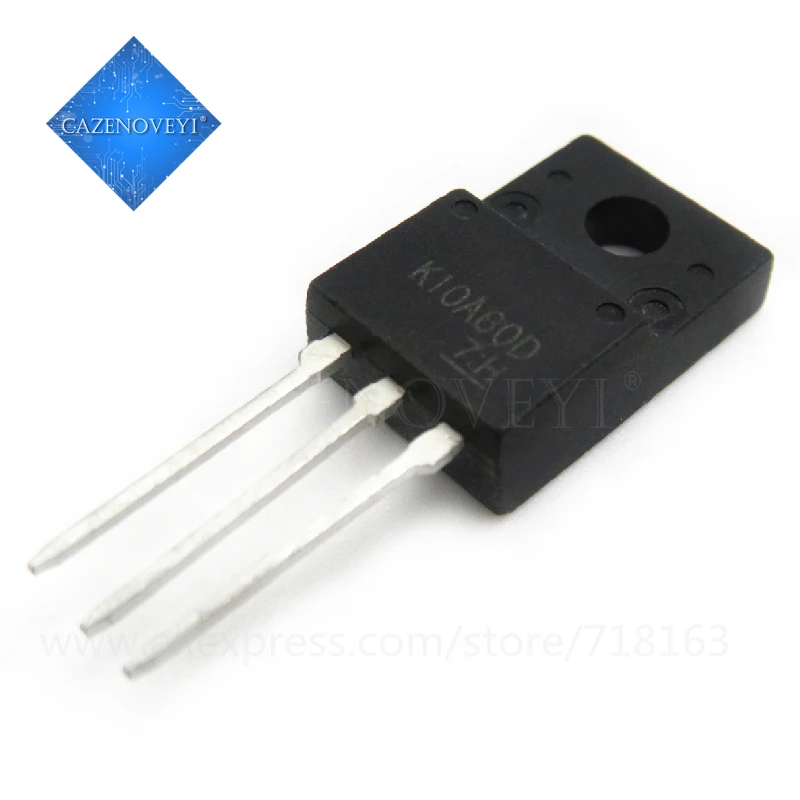 3pcs/lot TK10A60D K10A60D 10A60 TO 220F In Stock|Интегральные схемы| |