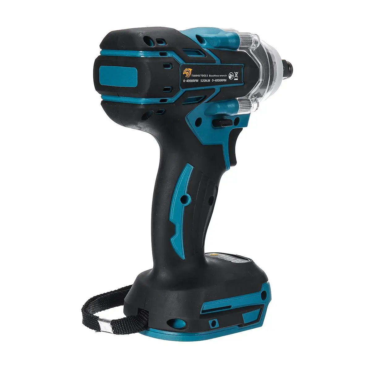 

520Nm 18V Electric Wrench Brushless Impact Rechargeable Cordless 1/2 Socket Wrench Power Tool For Makita Battery DTW285Z