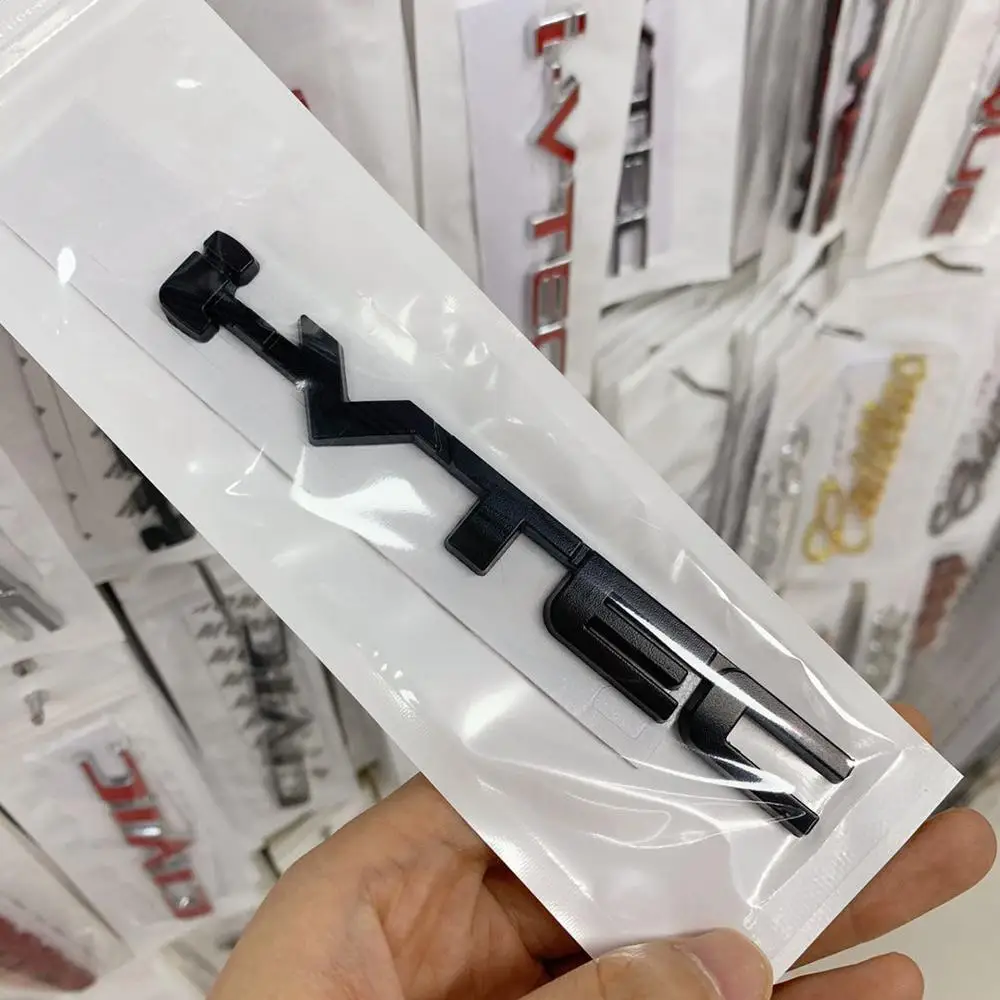 Стикер для автомобиля 3D VTEC i-VTEC металлический хромированный цинковый сплав