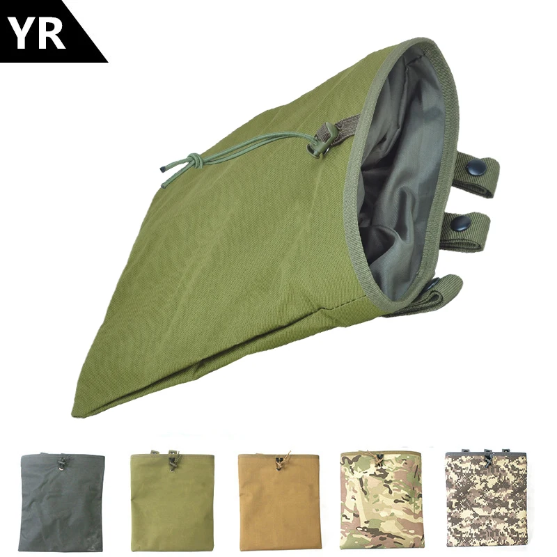 Уличная камуфляжная сумка Военная поясная сумка Тактический Molle Dump сумка охотничья Складная Mag Recovery Dump маленькая сумка поясные сумки