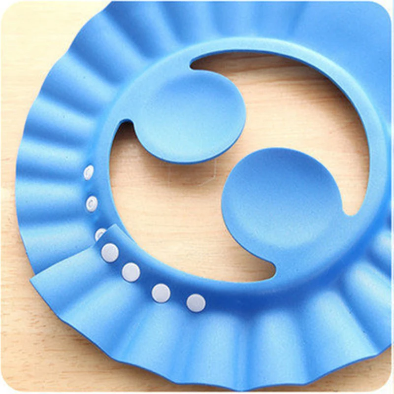 

Keelorn Baby Easy and Convenient Shampoo Cap with Ear Protection Infant Adjustable Hat Bath Applied Shampoo Cap Children Haircut
