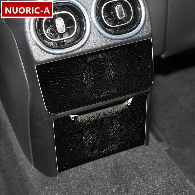 

Автомобильный Стайлинг, задняя Противоударная звуковая колонка, декоративная крышка, отделка для Mercedes Benz C Class W206 2022, аксессуары для интерье...