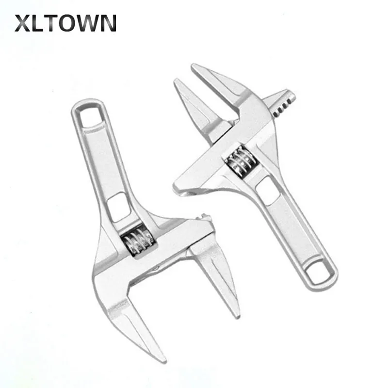 Многофункциональный регулируемый ключ большой разводной гаечный для шланга в