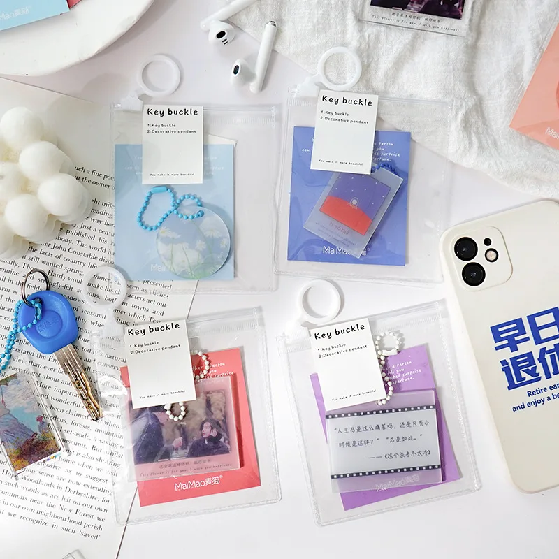 

Fresh and easy going keychain ins wind acrylic pendant mobile phone pendant purse chain Carry-on decoration