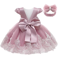 lzh baby christmas 1st year birthday dress newborn clothes 2022 kids elegant infant princess dress for baby girls party dresses