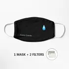 Маска унисекс, не слезы, капля, регулируемая защитная маска, смываемая маска