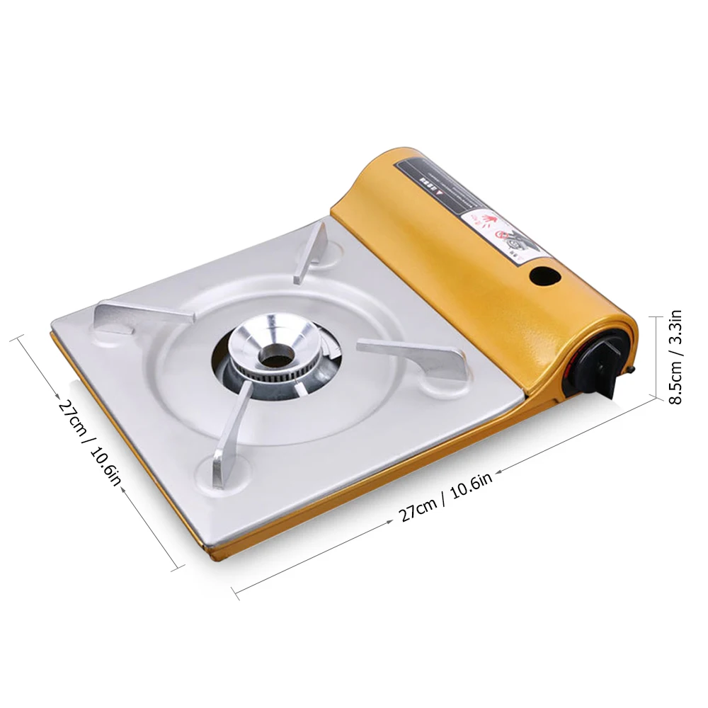 

Lixada 2900W Ultra-thin Cassette Grill Portable Camping Stove Outdoor Camping Picnic Gas Stove Furnace Camping Cookware Stove