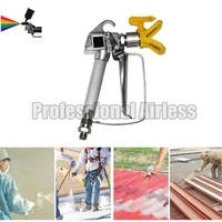 3600psi high pressure airless paint spray gun with nozzlnozzle guard pump sprayer and airless spraying machine for wagner titan