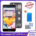 Новый оригинальный AMOLED 5,5 ''сменный дисплей для Oneplus 3 3T ЖК-дисплей сенсорный экран для OnePlus 3 3T A3000 сменный ЖК-дисплей