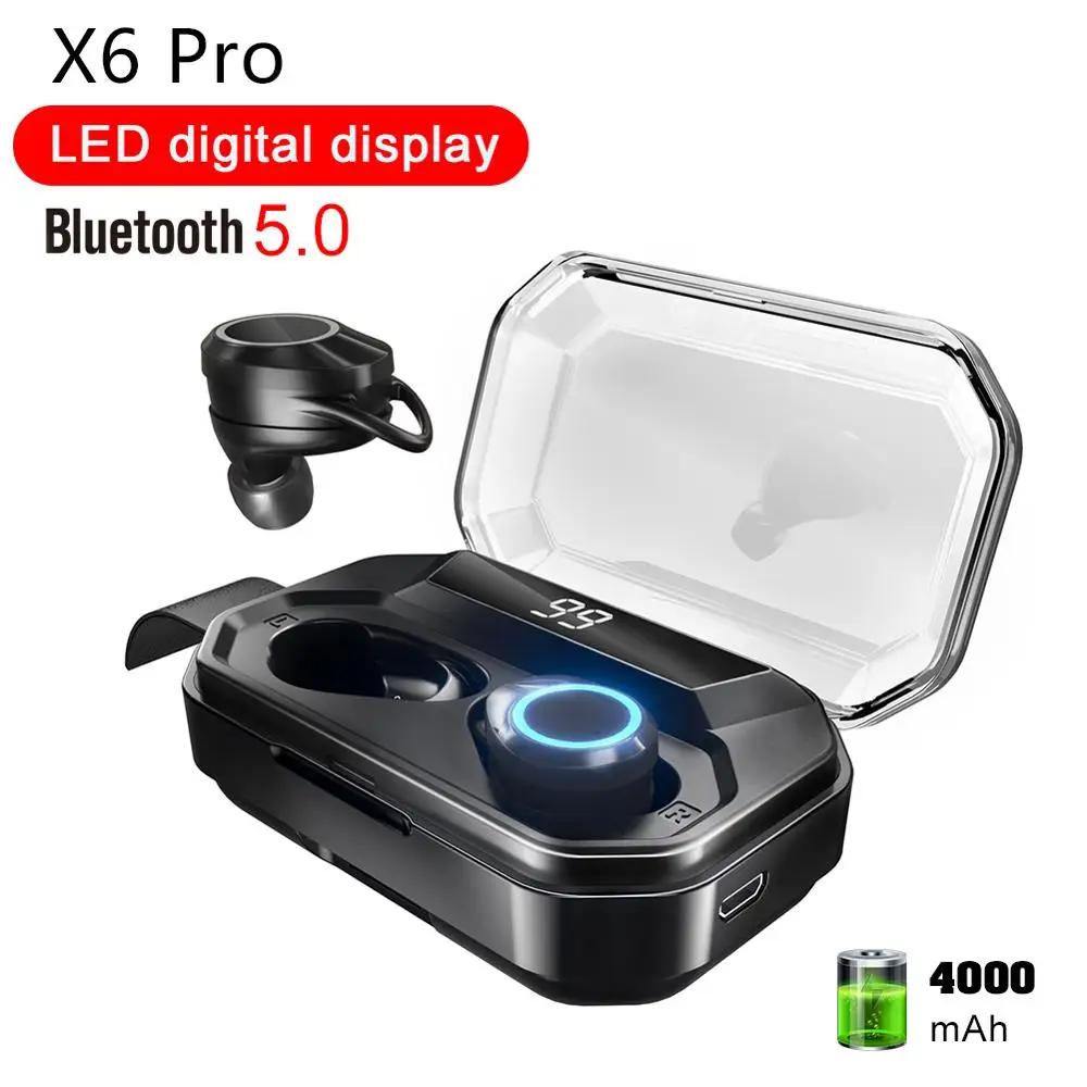Совершенно новые оригинальные беспроводные Bluetooth наушники TWS стерео 5 0 с зарядкой