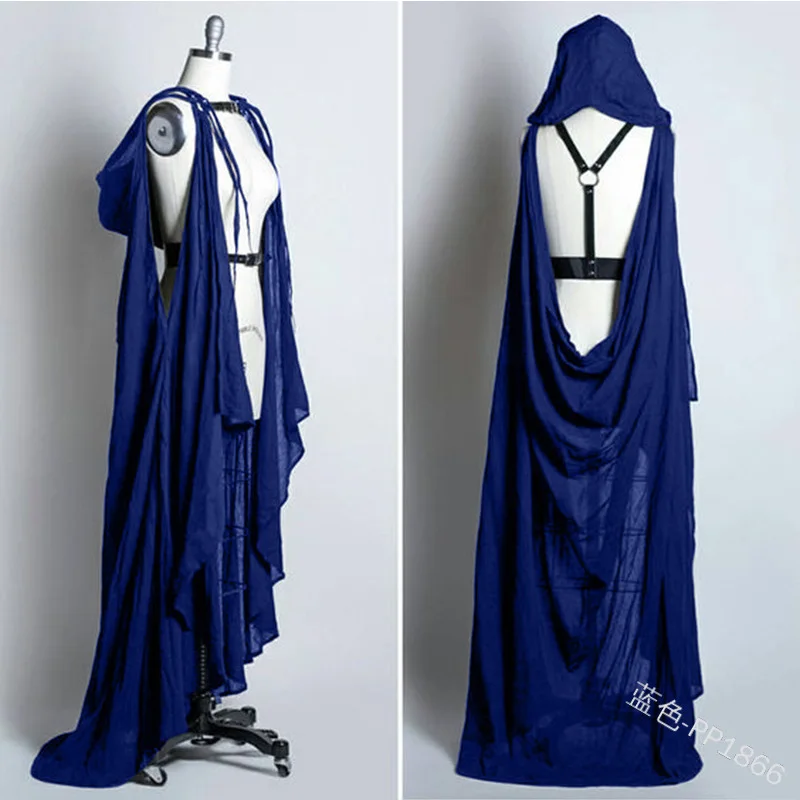 Женский Готический накидка с капюшоном Forest Fairy Witch средневековый винтажный