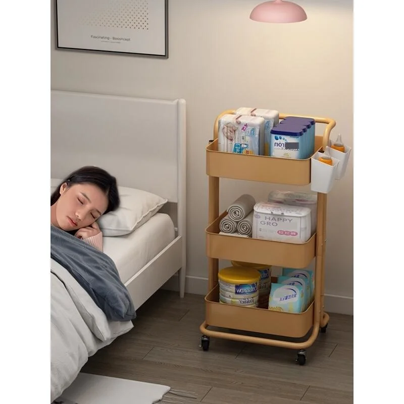 

Rangement Repisas Estanteria Shelf Organization Bathroom Kitchen Sponge Holder Trolleys Organizer Prateleira with Wheels Shelves