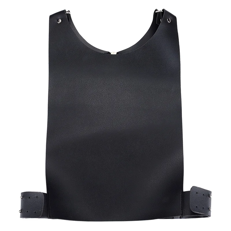 Секс жилет без рукавов искусственная кожа BDSM панк связывания партнера
